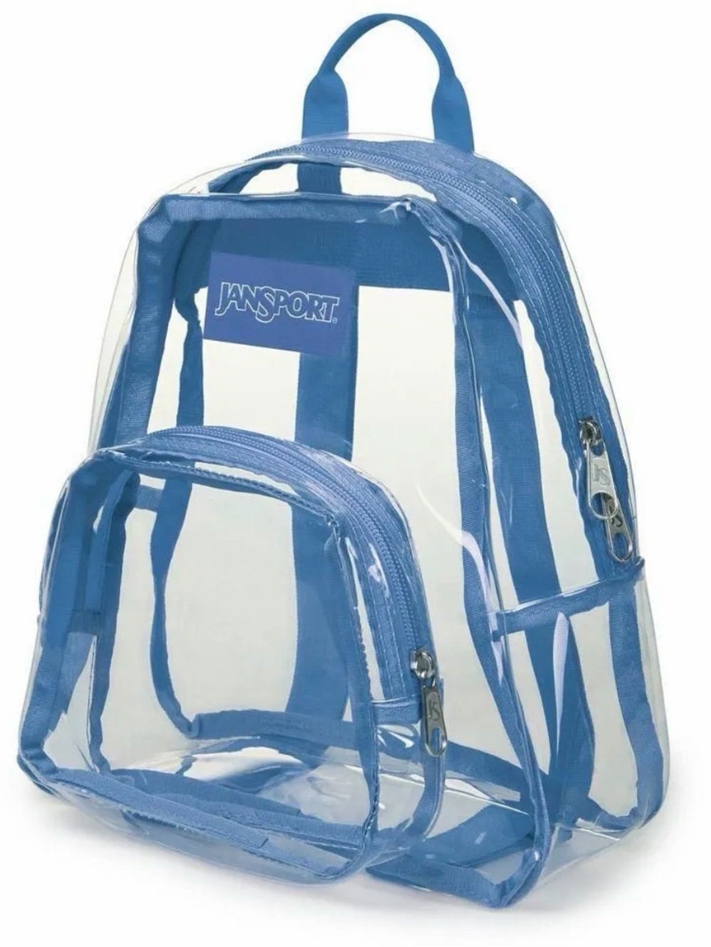 Jansport Clear Mini Backpack-Azul Blue - Picture 3 of 4